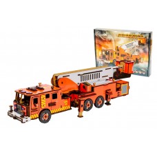 Дерев'яний 3D конструктор "Пожежна Машина" 318 деталей 00921												