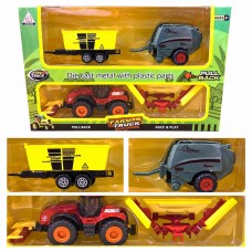 Іграшковий металевий комбайн 955-132