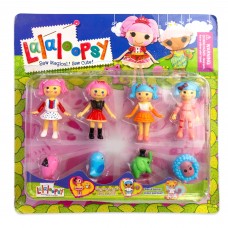 Фігурки лялечки Lalaloopsy з вихованцями 
