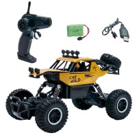 SL-109AG Автомобіль OFF-ROAD CRAWLER з р/к CAR VS WILD золотий, акум. 3,6V, метал. корпус, 1:20