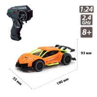 SL-291RHO Автомобіль SPEED RACING DRIFT з р/к BITTER оранжевий 1:24