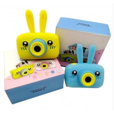 Дитячий цифровий фотоапарат камера зайчик з дисплеєм та іграми Smart kids X500