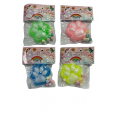 Іграшка антистресова лапка котика Табо лапка сквіші волохатий 02