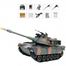 G239437-ZY021-817  БОЄВИЙ ТАНК СПОЛУЧЕНІ ШТАТИ  акумуляторний радіокерований зі звуком сірий стріляє арбізом кульками