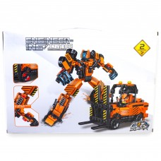 933 Конструктор 2в1 робот-навантажувач 452 деталі 
