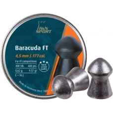 Кулі пневм H&N Baracuda Light, 4,5 мм , 0.62 г, 400шт/уп 92244500004