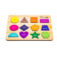 Розвиваюча дерев'яна іграшка "Фігури" А4 11231