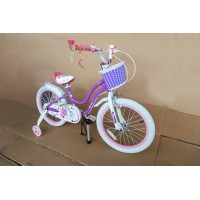 RB18G-1-ВЕЛОСИПЕД ДИТЯЧИЙ ROYAL BABY STARGIRL ФІОЛЕТОВИЙ 18 ДЮЙМІВ