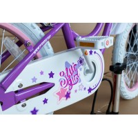 RB18G-1-ВЕЛОСИПЕД ДИТЯЧИЙ ROYAL BABY STARGIRL ФІОЛЕТОВИЙ 18 ДЮЙМІВ