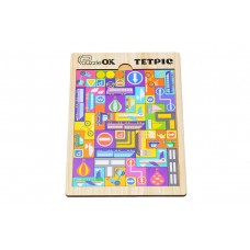 Розвиваюча дерев'яна іграшка "Тетріс Транспорт" 22922