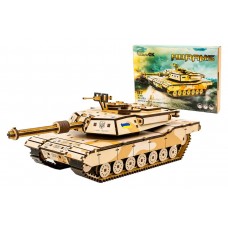 Дерев'яний 3D конструктор "Абрамс" 187 деталей 26917