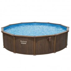 561CS Сталевий басейн Bestway, 550 x 130 см (6 056 л/год, тент, підстилка, драбина, дозатор, скіммер)