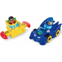Ігровий набір Toomies DC Comics Batman Бетмобіль 3 в 1 з фігурками Бетмена та Робіна E73262