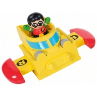 Ігровий набір Toomies DC Comics Batman Бетмобіль 3 в 1 з фігурками Бетмена та Робіна E73262