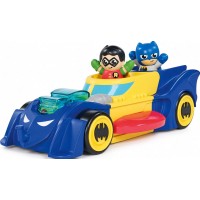 Ігровий набір Toomies DC Comics Batman Бетмобіль 3 в 1 з фігурками Бетмена та Робіна E73262
