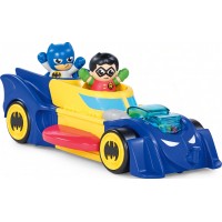 Ігровий набір Toomies DC Comics Batman Бетмобіль 3 в 1 з фігурками Бетмена та Робіна E73262