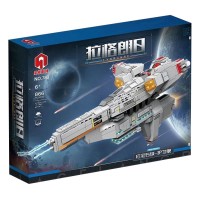 Іграшковий конструктор імперський зореліт у стилі "Star Wars" Зоряні Війни з підсвіткою 783 деталі