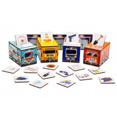 Дитяча іграшкова гра "Сортер Монтессорі Машинки" 87873