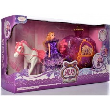 802В Карета с куклой и лошадкой шарнирная                                                                                                                                                                            