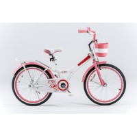 Дитячий велосипед Royal Baby Princess Jenny Girl Steel RB20 -4 РОЖЕВИЙ