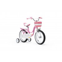 Дитячий велосипед Royal Baby Little Swan Steel RB18-18 РОЖЕВИЙ
