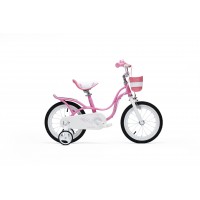 Дитячий велосипед Royal Baby Little Swan Steel RB16-18 РОЖЕВИЙ