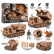 101839 Ігровий набір ELITE FORCE «Пускова ракетна установка M270A1» з фігуркою