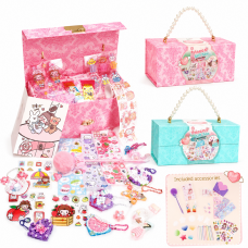 G480448-ZD110 Подарунковий набір з прикрасами Princess Gift Box — DIY Jewelry Design 2 кольори