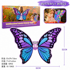 G525214-D2402-4A Казковий дитячий костюм «Синій метелик» Angel Wings зі світними електричними крилами