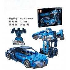 Конструктор Робот-трансформер/Бугаті 2в1 717 деталей G262995-fc9112