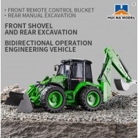 G533838-1579 Дитячий 9-канальний екскаватор-навантажувач на радіокеруванні Huina 1:14