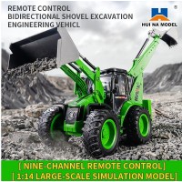 G533838-1579 Дитячий 9-канальний екскаватор-навантажувач на радіокеруванні Huina 1:14