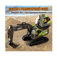 G533840-1661 Дитячий 13-канальний екскаватор на радіокеруванні Huina 1:18