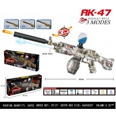 Купити оптом та в роздріб G540766-G686-4 Іграшковий акумуляторний автомат AK-47 Assault Rifle – 3 в 1 (три режими стрільби)