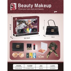 G560279-S2 Дитячий ігровий набір аксесуарів «Beauty Makeup» сумочка, хустинка, окуляри, палетка тіней, гаманець, обруч для волосся, помада, сережки, заколка, в коробці