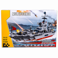 G484219-31039 Конструктор «Військові кораблі», 13 моделей, 739 деталей