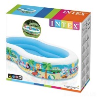Дитячий надувний басейн Intex 56490 «Райська Лагуна»