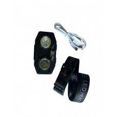 Налобний Фонарь BL-20208 COB Ліхтарик USB шнур Діод COB, OSL, Led