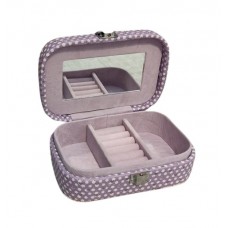 Скринька «Принцеса» зі шкірозамінника для прикрас 2022