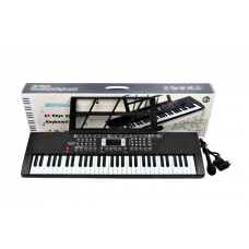 G208383-BD-611 Музичне піаніно BD-611 61 мелодія з мікрофоном 