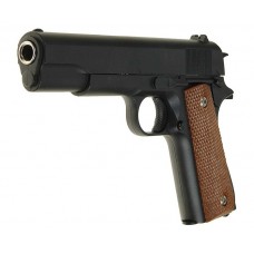 G13 Страйкбольний пістолет Galaxy Colt M1911 Classic метал пластик з кульками чорний