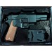 G13+ Страйкбольний пістолет Galaxy Colt M1911 Classic метал пластик з кульками та кобурою чорний
