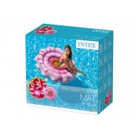 Intex 58787 Надувний плотик "Рожева квітка"