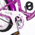 Велосипед двоколісний 16" SW-17017-16 фіолетовий