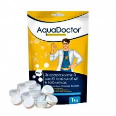 Хімія для басейну AquaDoctor MC-T 1 кг 3 в 1 великі таблетки для басейну 200 г 015972