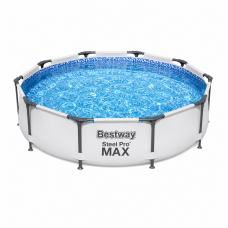 56260 Каркасний басейн Bestway Steel Pro MAX 366 × 100 см з картриджним фільтр-насосом 2 006 л/год