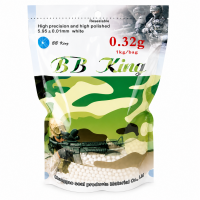 Кулі для страйкболу 0.32 г 1 кг, 3100 шт, білі ABS, 6 мм