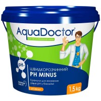 Засіб для зниження рівня pH Aquadoctor pH Minus 1.5 кг гранули 040734