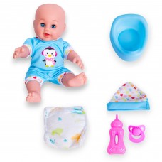 G488635-E02-1 Вінілова дитяча лялька 30 см п’є воду та пісяє з українським чипом  2 кольори