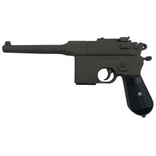 Металевий пістолет VIGOR V10-Brown з двома магазинами